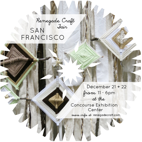 5th Annual Renegade Craft Fair Winter Market