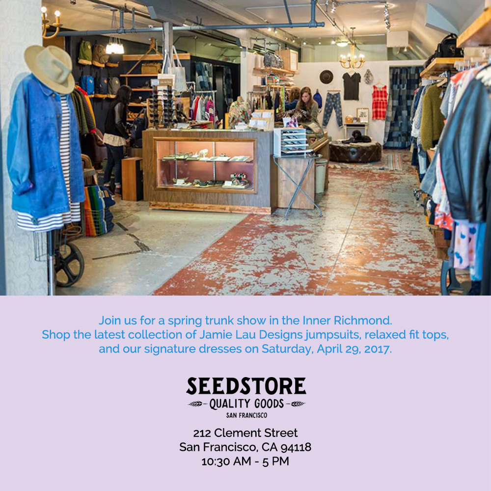 Trunk Show at Seedstore