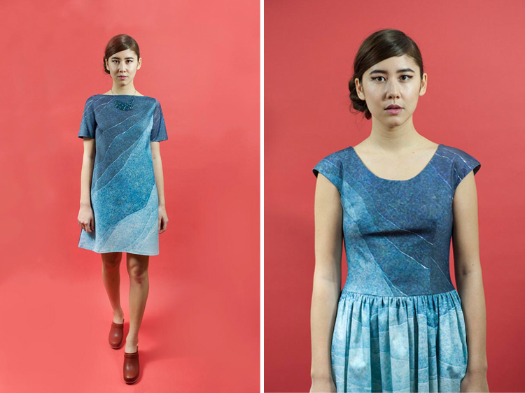 Blue Gradient Dresses