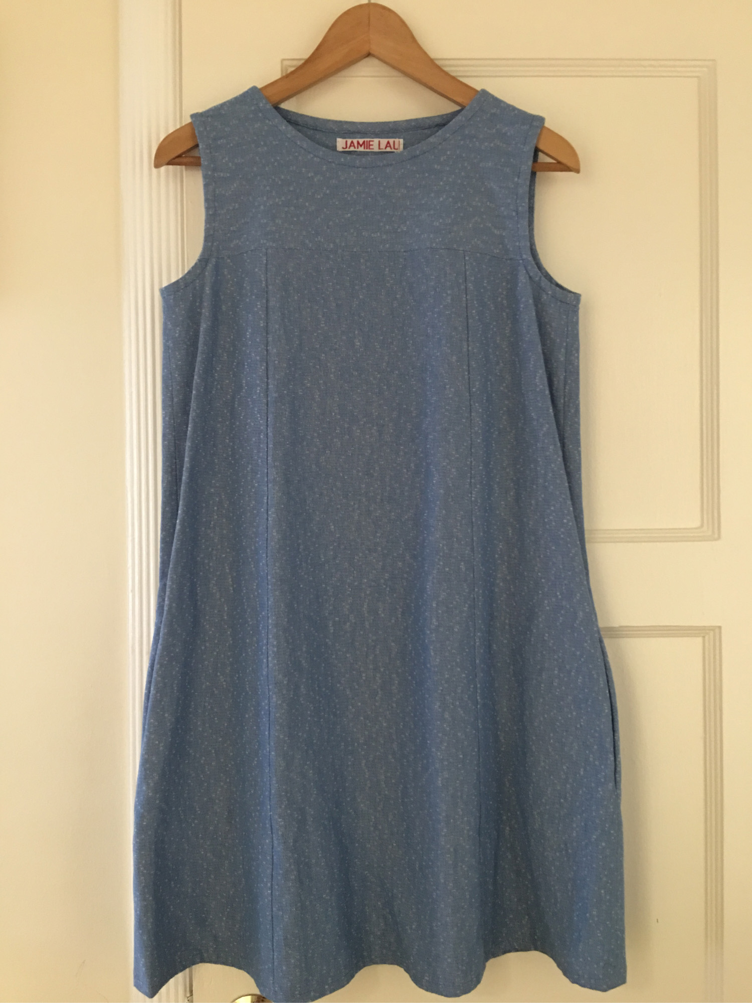 JLD Studio Sale: Light Blue A-line Section Dress